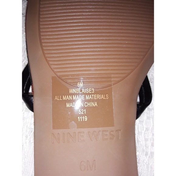 Nine West Sz 6M BLAISE Leopard Animal Print Sandals Shoes NIB - Picture 4 of 7